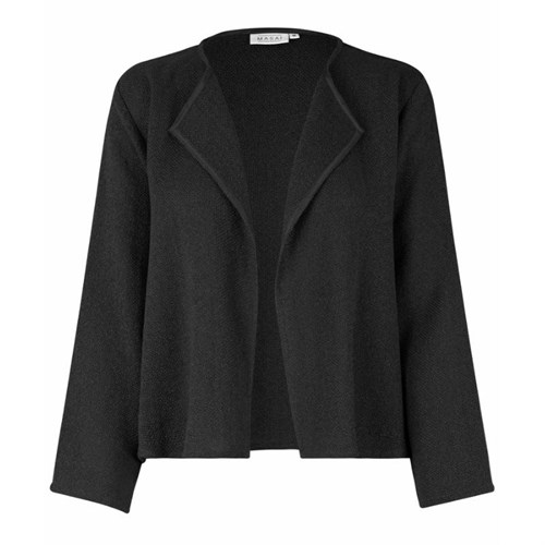 Masai MaJulitta Jakke/ Cardigan, A-shape, Sort