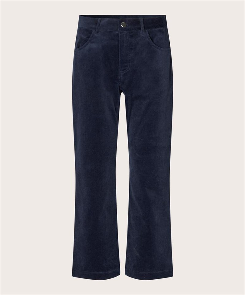 Masai MaPortisca Fløjlsbuks, Cropped, Navy