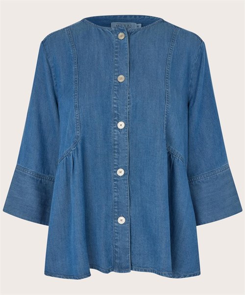 Masai MaJuvila Washed Denim Jakke, A-shape