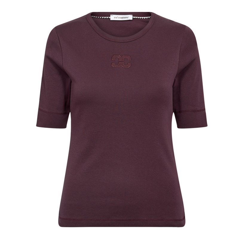 Co\'Couture GrannyCC Logo T-shirt, Bordeaux