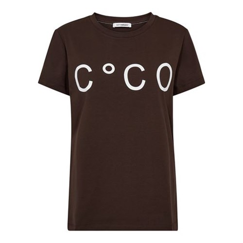Co'Couture, SignatureCC, T-Shirt, Med CC Logo Skrevet, Flere Farver