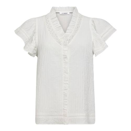 Co'Couture AlisaCC Lace Top, VOffwhite