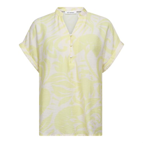 Co'Couture VeraCC Kortærmet Top, Citrus