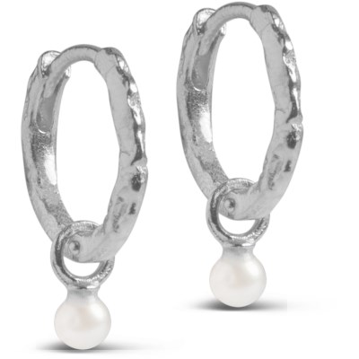 Enamel, Hoops, Belle, Perle, Sølv