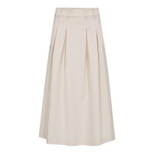 Co'Couture TengaCC Pleat Nederdel, Creme