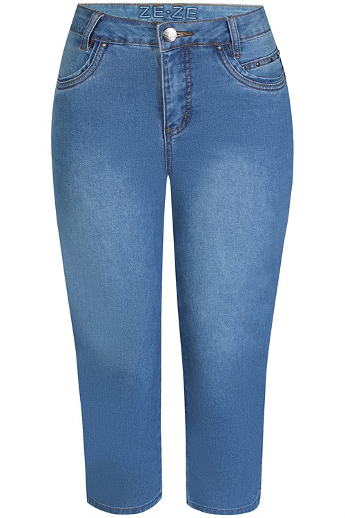 Ze_Ze Shape 2 Knickers Jeans, Lys Denim