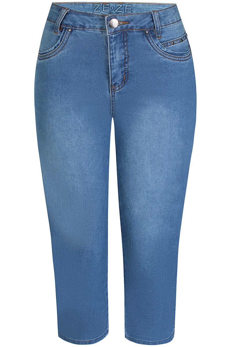 Ze_Ze Shape 2 Knickers Jeans, Lys Denim