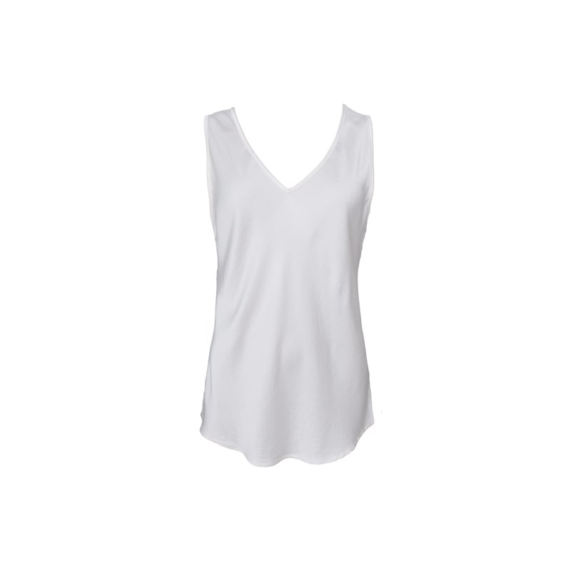 BC Mabel Top med V-hals, Creme