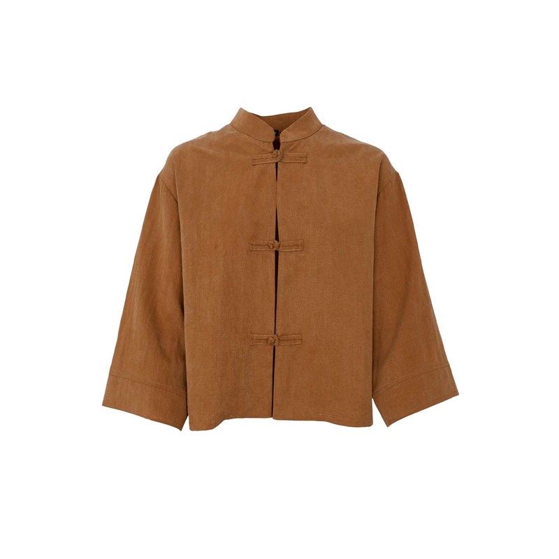 BC Moon Skjorte Bluse, Camel