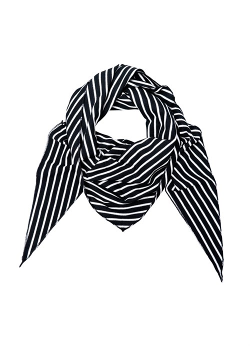 Sailor Triangle Tørklæde-stribet-black colour