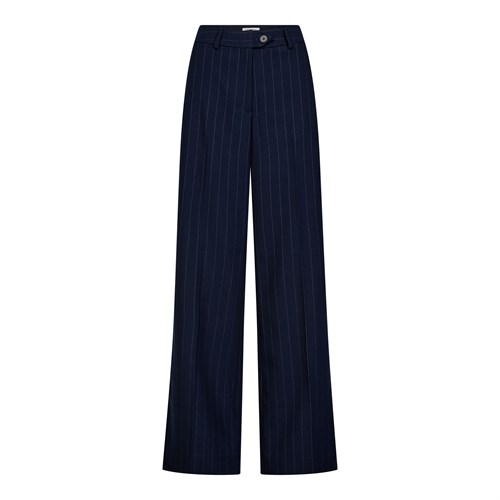 Co'Couture GabieCC Pin Bukser med vidde, Navy pinstripe