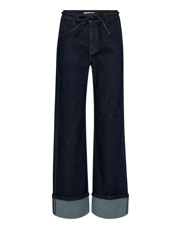 Cool jeans med breds opsmøg fra Co\'Couture