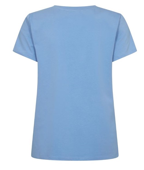 Logo t-shirt fra Co\'Couture, lys blå