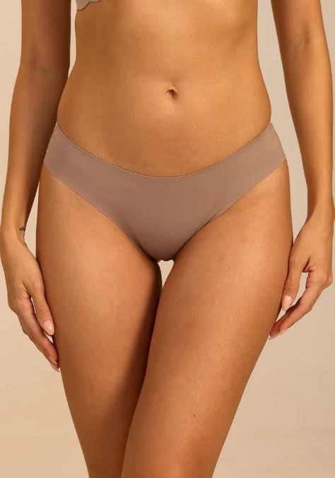 FemiFemme Invisible Soft Brazilian Sømløs Trusse, Mocha