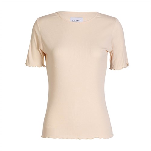 Liberté Natalia T-shirt, Viskose, Creme