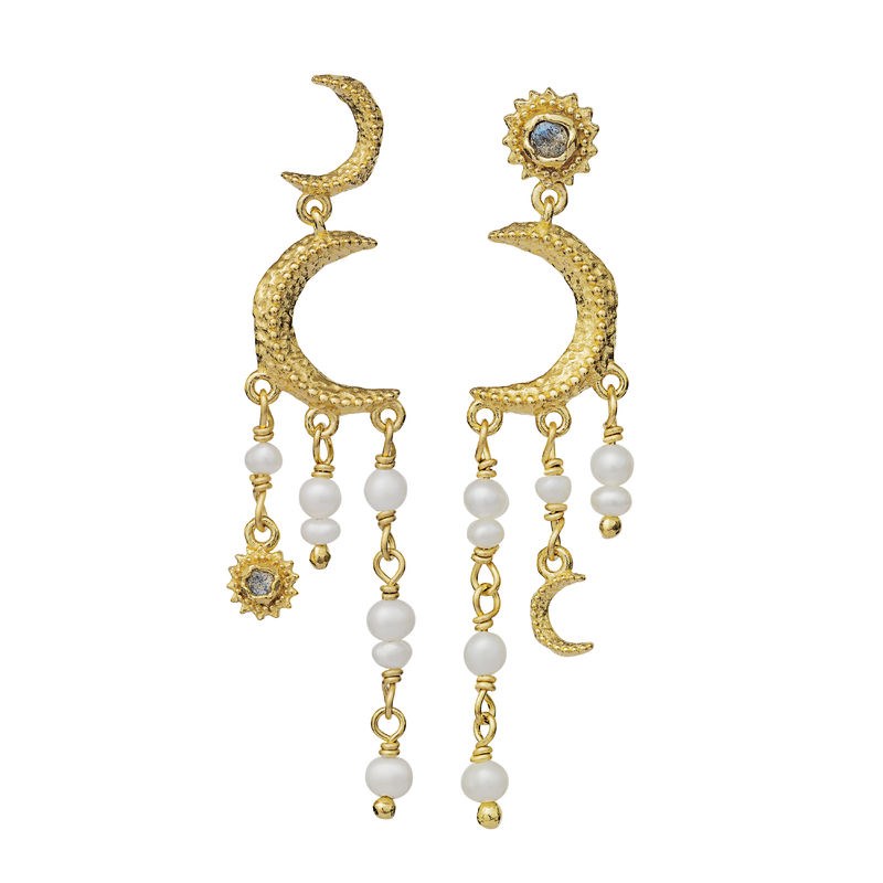 Maanesten Astrea earring gold 9718a
