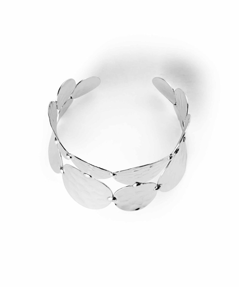 Masai MaRysora Armbånd, Bredt, Forsølvet