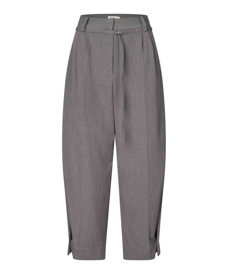 Masai MaPeponi Bukser, Ankel Flannel, Medium Grå