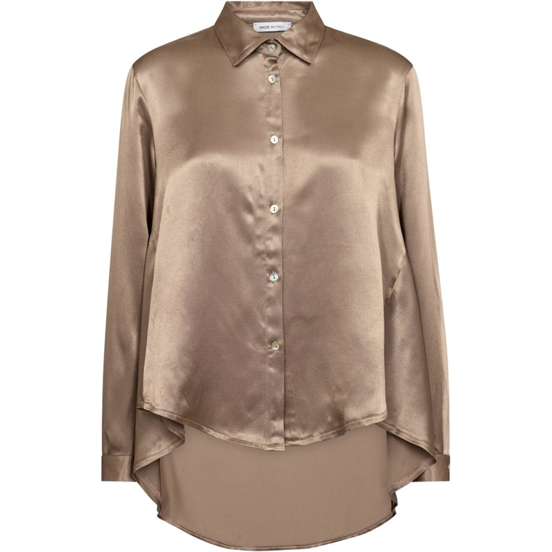NÜ Flo Skjorte, Mørk Taupe