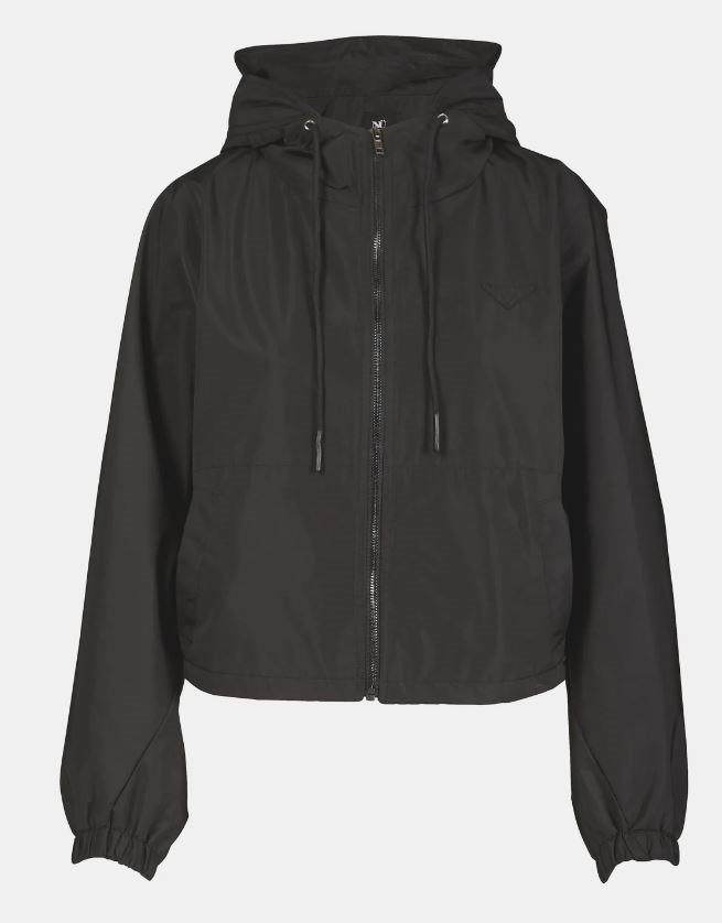 Vala Jacket i sort med hætte fra NÜ Denmark