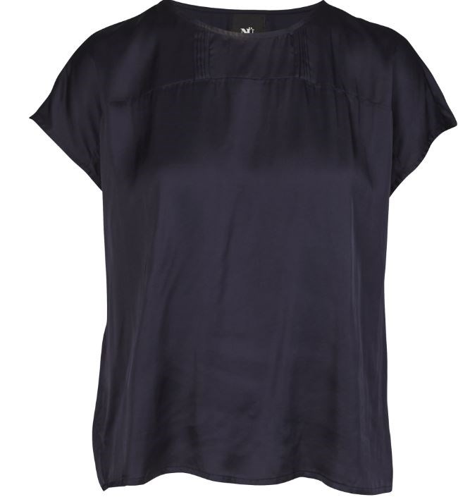 NÜ Valina Top, Satin, Navy