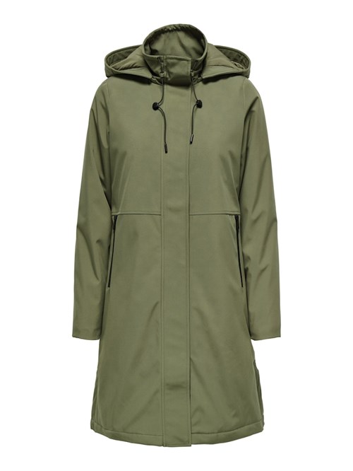 Only Kara Life Parka Jakke, Støvet Grøn