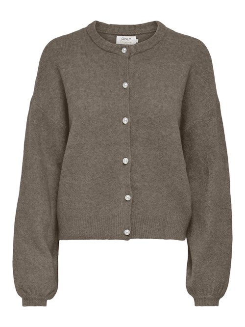 Only Isabella Cardigan med Perlemorsknapper