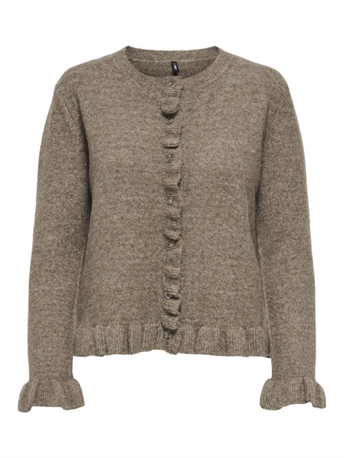 Only Rima Life Cardigan, Strik med flæse
