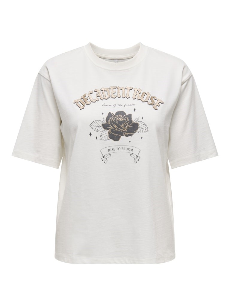 Only Lana Life T-shirt med print