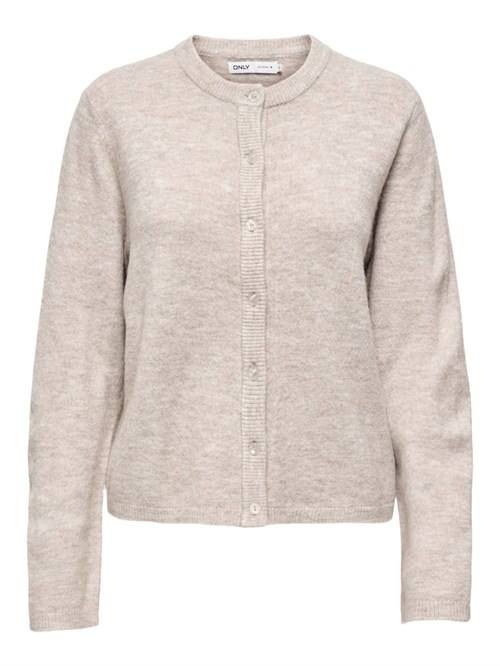 Only Simoni Strik Cardigan, Lys sand
