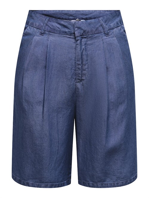 Only Charis Life Bermuda Shorts, Blød Denim
