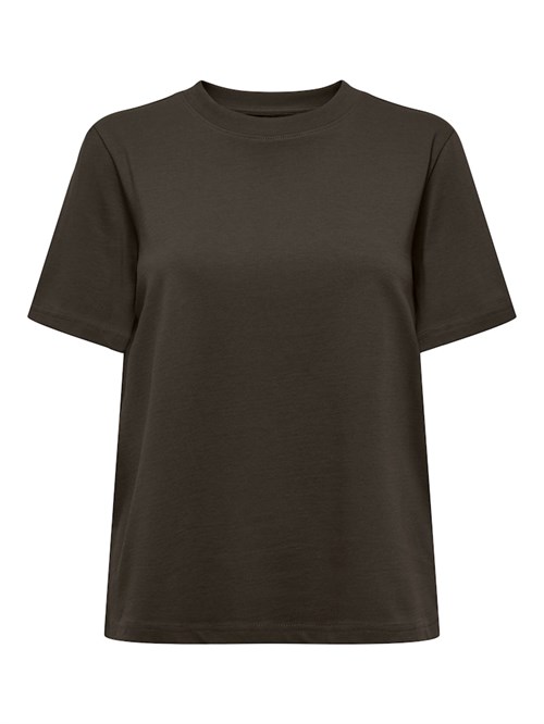 Only Monja T-shirt Jersey, Mørkebrun
