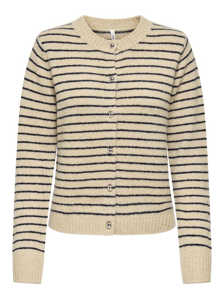 Only Chester Life Strik Cardigan med Striber