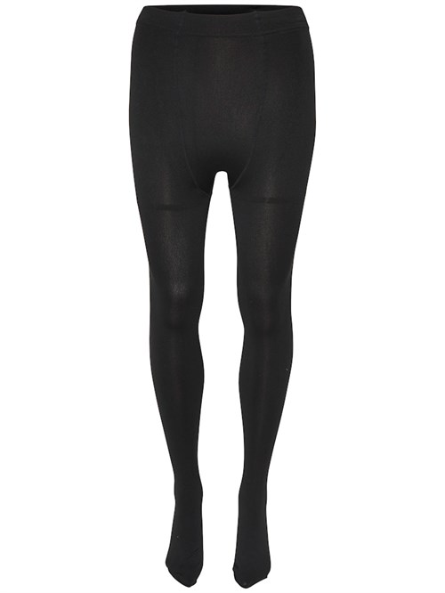 Only Kenja Fleece Strømpebukser, Sort