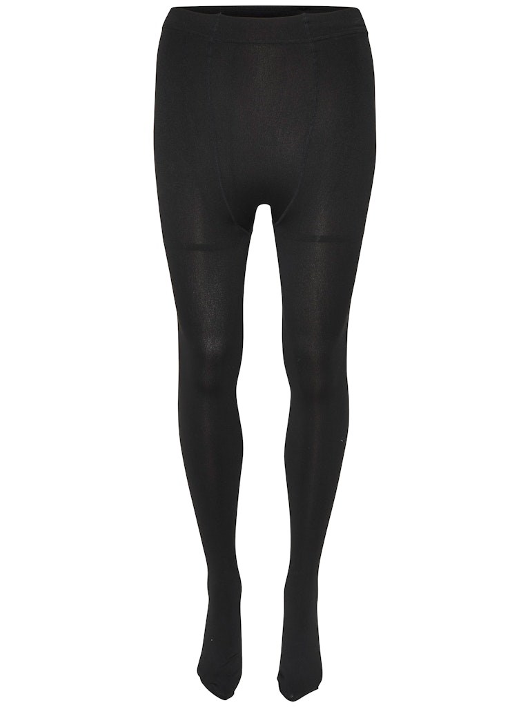 Only Kenja Fleece Strømpebukser, Sort