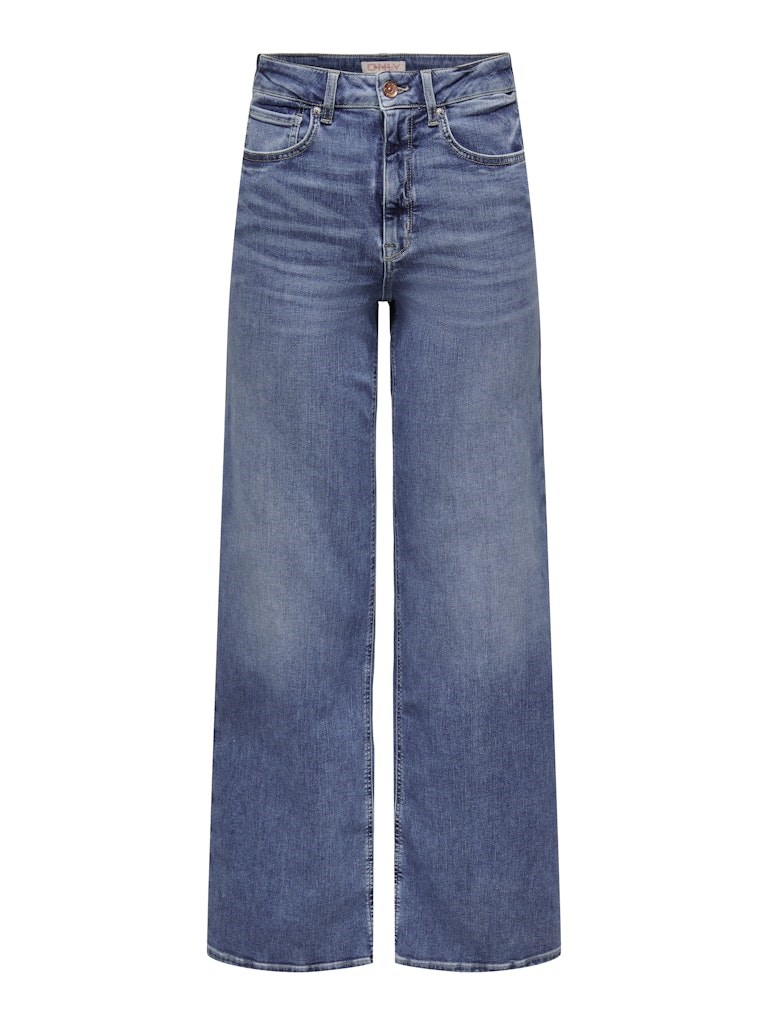 Only Madison Blush Denim Jeans HW Wide, Light Blue