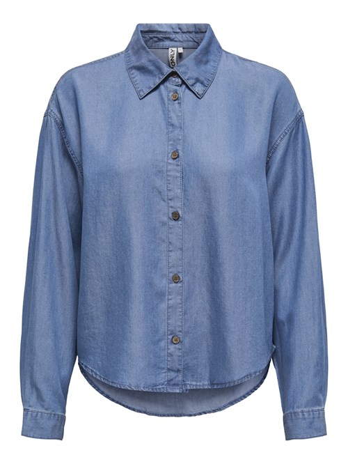 Only Charis Life Langærmet Skjorte, Blød Denim