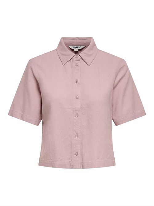 Only Goa Kort Hør Skjorte med Kortærmet