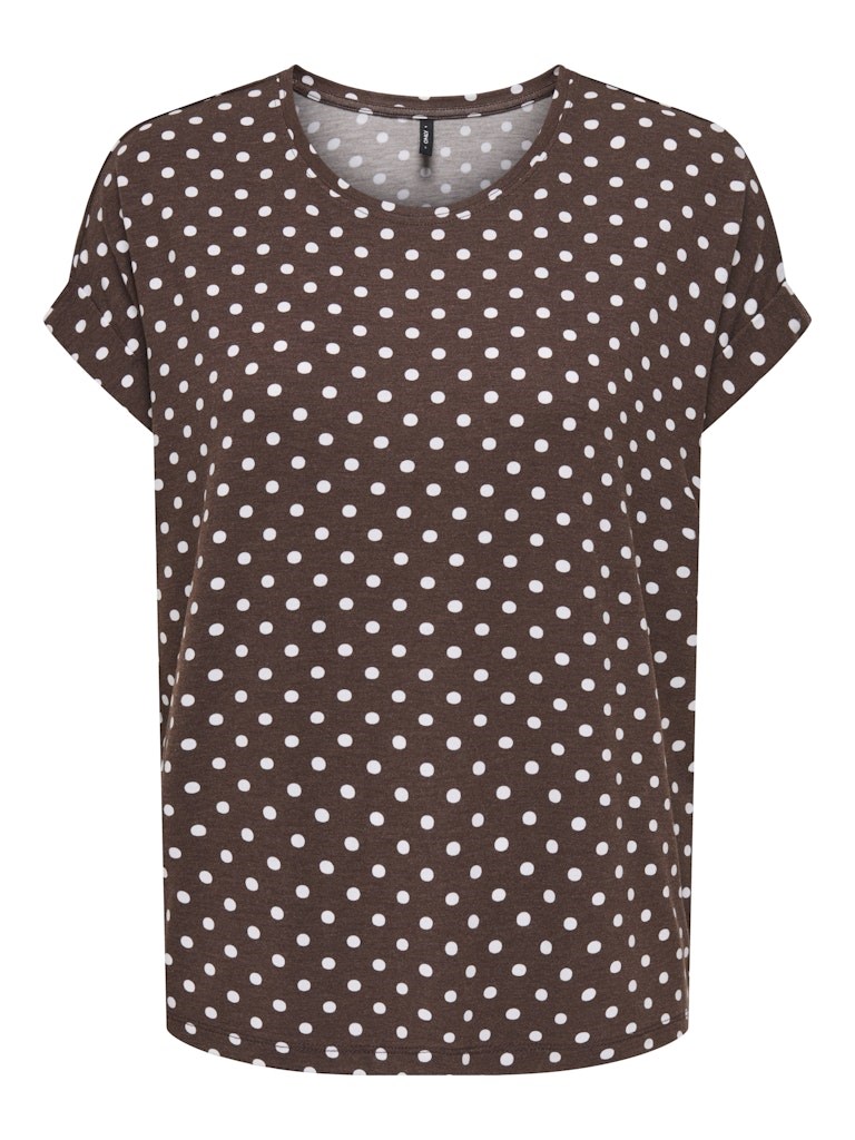 Only Moster T-shirt med prikker