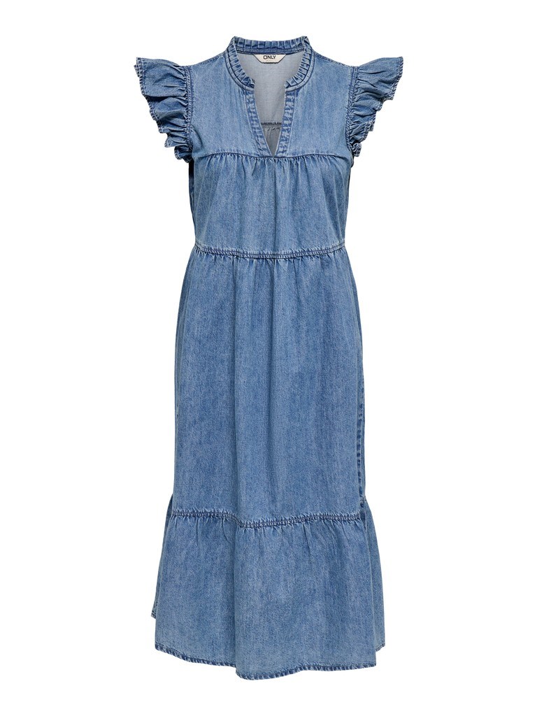 Only Shania kjole, Denim