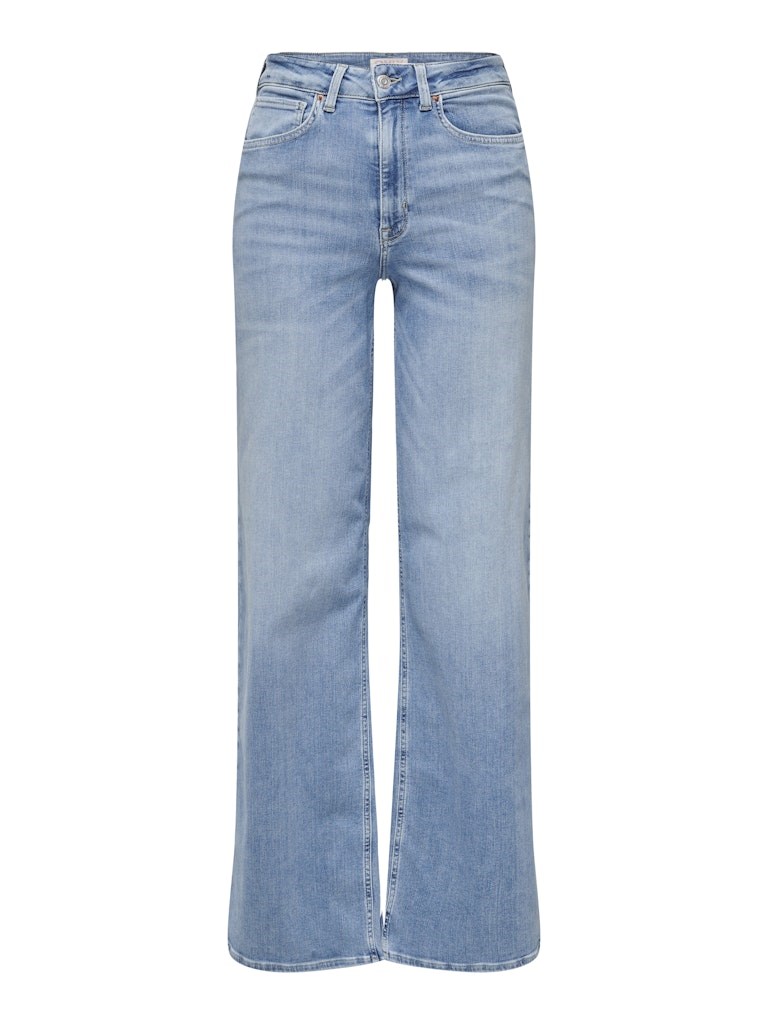 Only Madison Blush wide Jeans, lys blå, Noos