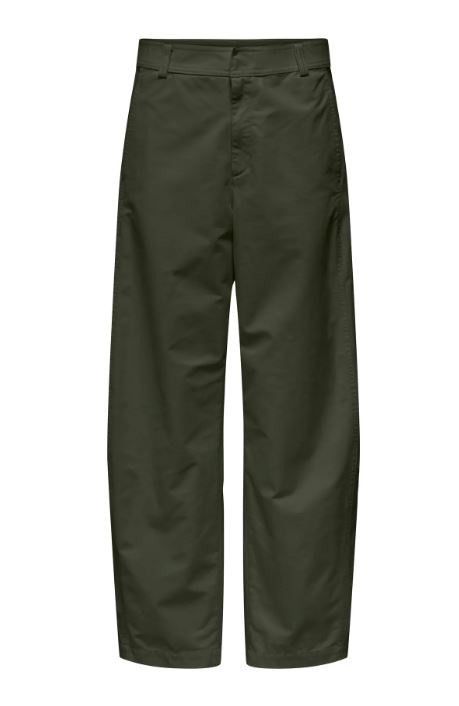 Only Clair MW Barrel Buks, Mørkegrøn