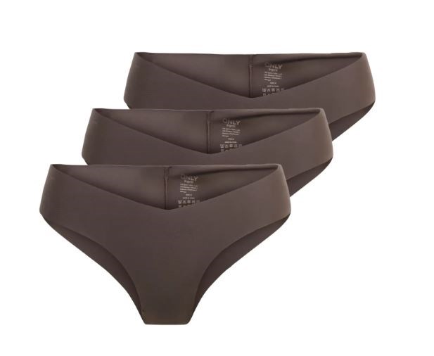 Only Tracy V Cut, Cheeky Trusse, 3-pak