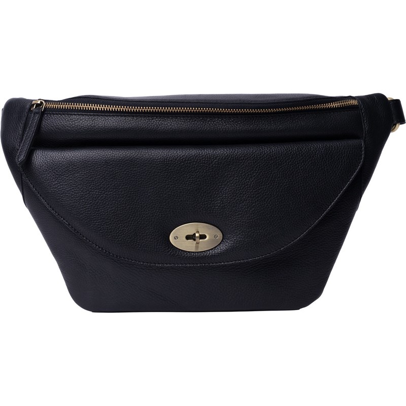 Re:Designed Saya Bumbag med Messing spænde, Sort