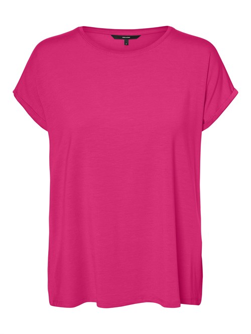 Lækker blød T-shirt fra Vero Moda i flot pink farve