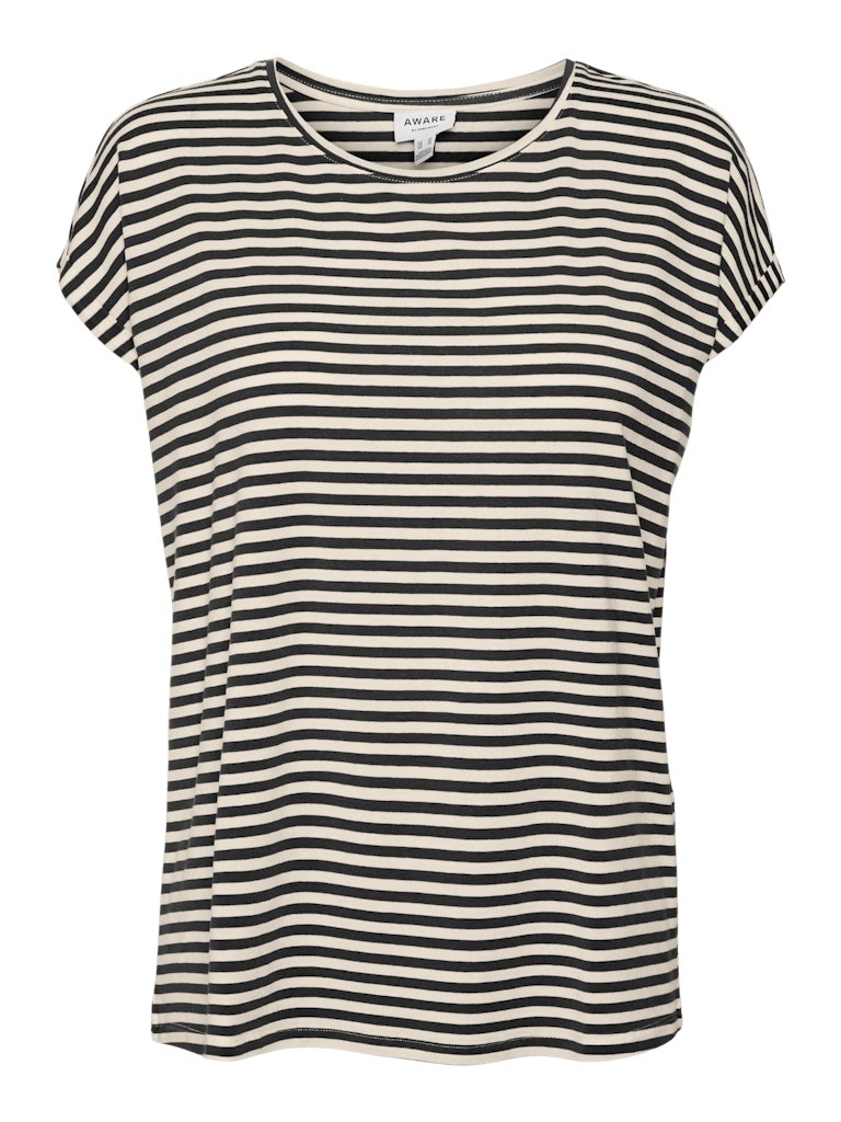 Vero Moda Ava T-shirt med striber, Flere farver 