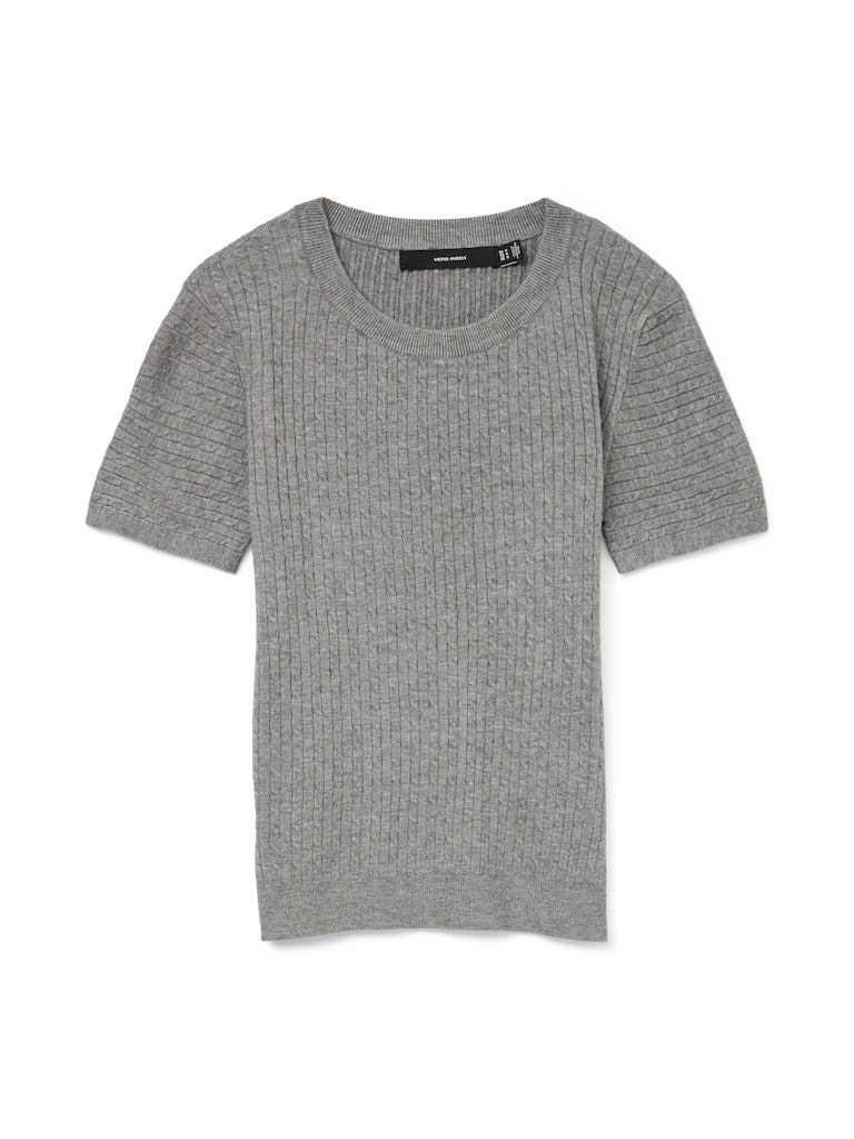 Vero Moda, Mirla, Kort Ærmet, T-shirt, Flet mønstre. Flere Farver