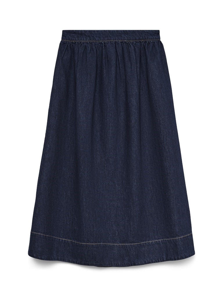 VM Maiken Denim Nederdel 7/8, Mørk Denim