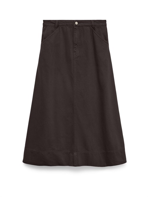 VM Filia Denim Nederdel, 7/8, Brun