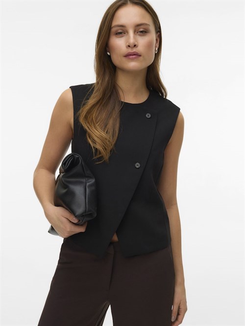 VM Philine Vest uden ærmer, Sort